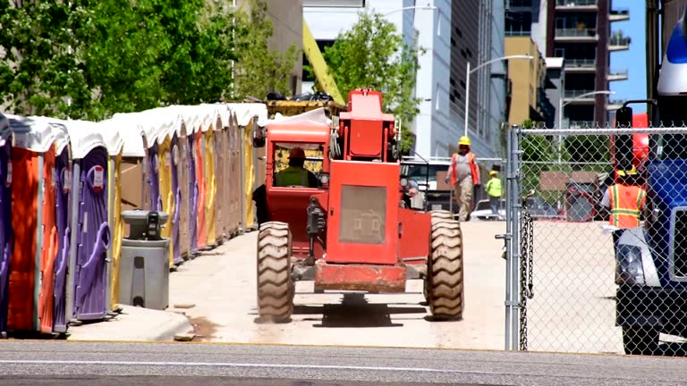 Portable Restroom Setup and Delivery in Media, PA